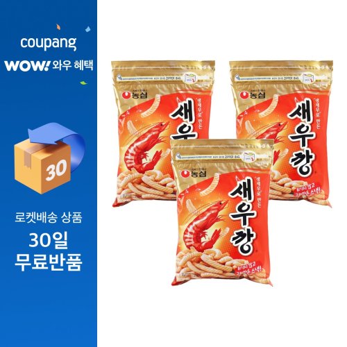 새우깡, 400g, 3개