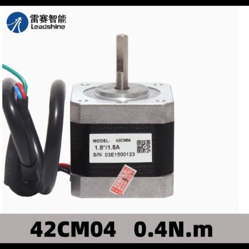 42CM04 Leadshine NEMA 17 스테퍼 모터 0.4N.m 홀딩 토크 2상 스텝 모터 4선 샤프트 크기 5m