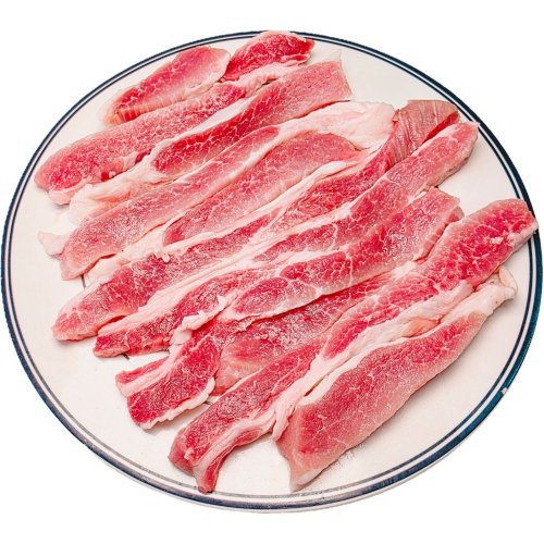 행복미트 가브리살 돼지 등심덧살 냉동 원육 구이 찌개 볶음용, 1kg, 3개