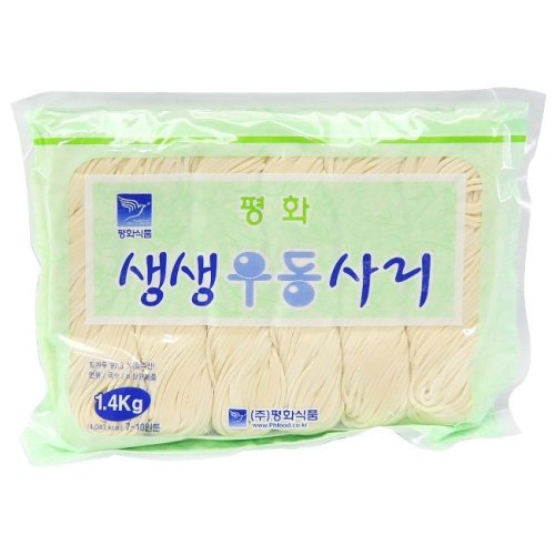 [청년푸드] 평화 생생우동 1.4kg(7~10인분) 1박스 10봉, 1개, 14kg