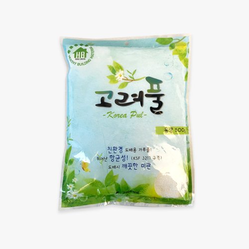 구름한지 친환경 고려풀 200g / 500g (가루풀) 도배용 바닥용 장판용 공예용, 단일색상