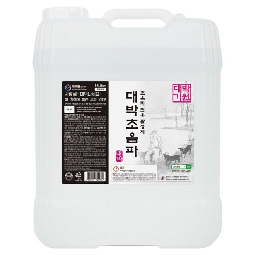 대박세제 초음파활성제 식기세척기용 세제, 13L, 1개