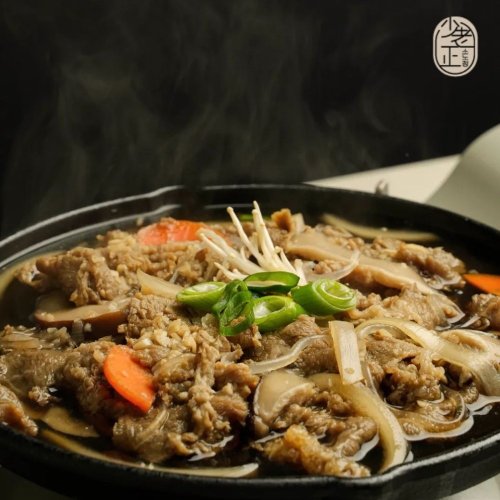 소노정 100% 국내산 소등심, 양념 소불고기 뚝배기불고기 (냉동), 4개, 500g